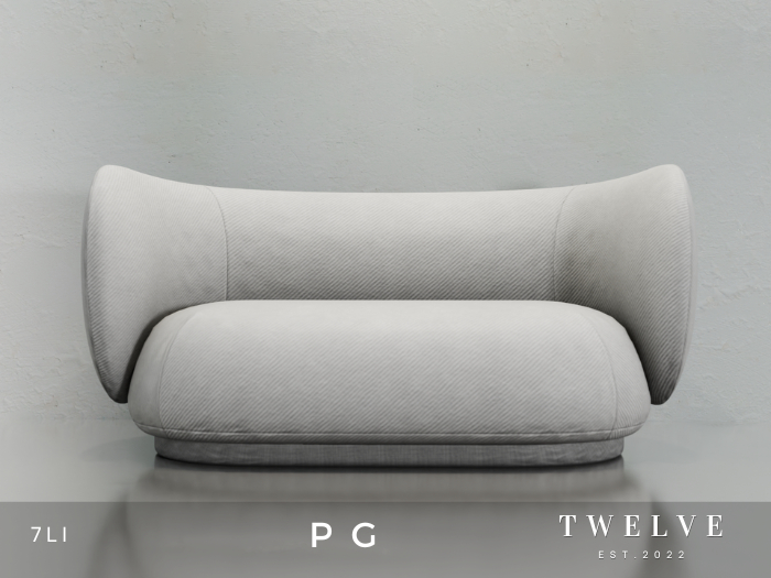 TWELVE - Devan Sofa PG - White