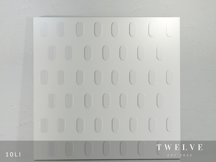 TWELVE - Mira Wall Panel - Blanco