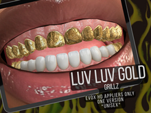 LUV LUV Gold Grillz