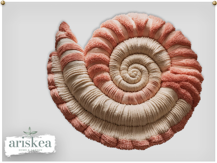 Ariskea[Tide & Tuft] Ammonite Tuff Rug