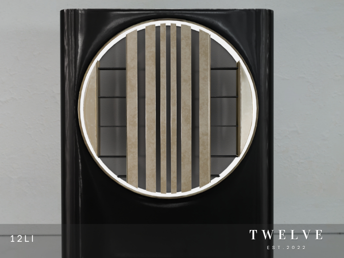 TWELVE - Balenciego Bar Shelf - BLACK