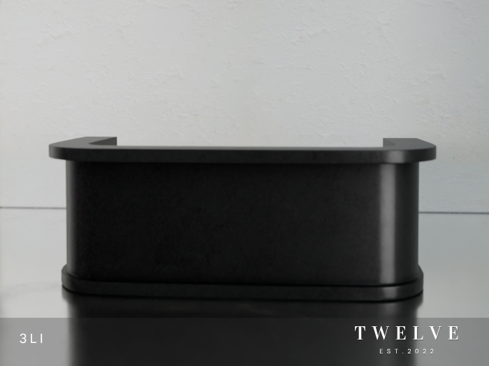 TWELVE - Balenciego Bar Table - Black