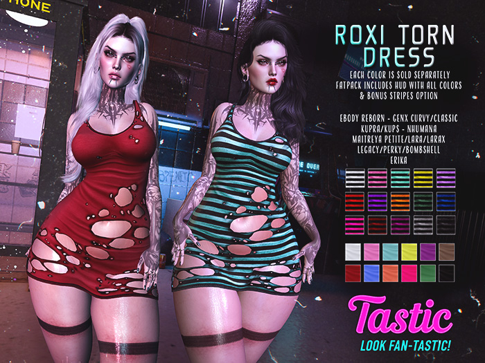 Tastic-Roxi Torn Dress-Fatpack 