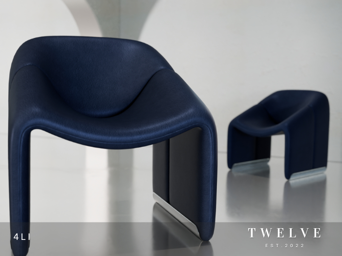 TWELVE - Dami Chair - Navy 
