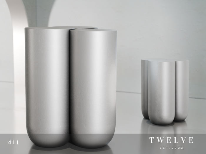 TWELVE - Eniola - Side Table - White