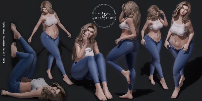 Secret Poses - Kate add