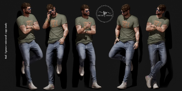 Secret Poses - Rod add