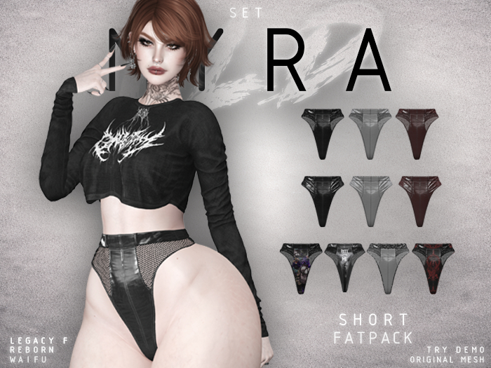 OLD - MYRA SET SHORT / FATPACK