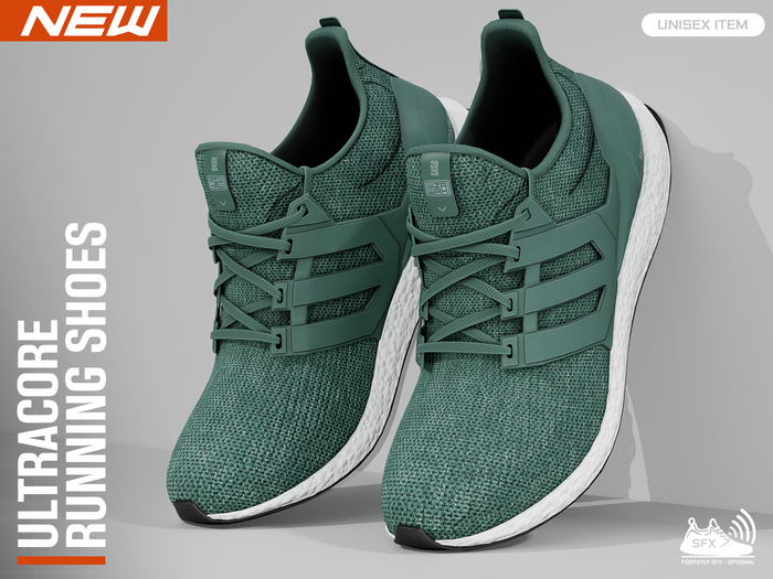 WAZ - Ultracore Running Shoes (Spruce)