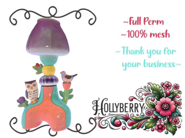 HB: Whimsy Woodland Lamp FuLL PERM