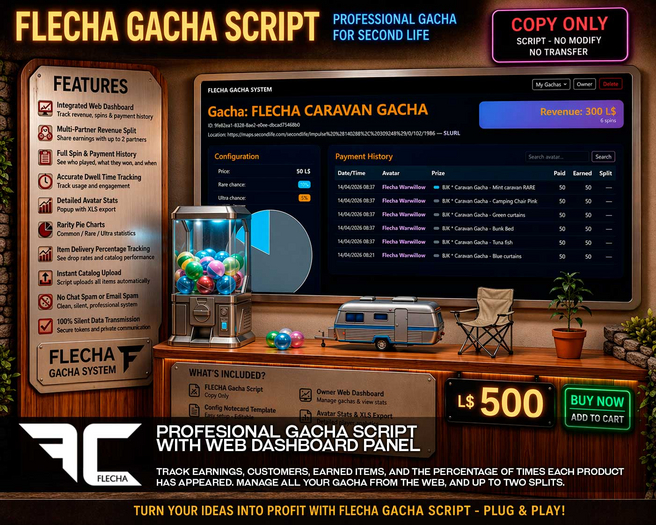 FLECHA Gacha Script
