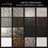 [ARTSY] FP Wall Variety (add to unpack)