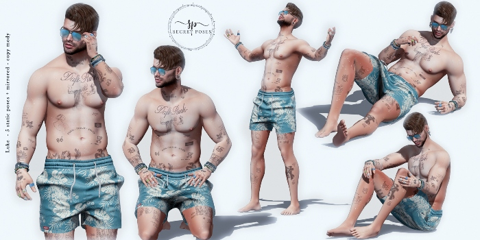 Secret Poses - Luke add