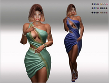 SET Minidress,String,Sandels,Stornes 24x Multicolor1 HUD