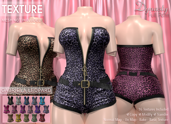 Dynasty TEXTURE - Gabriela LEOPARD