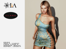 LA-Unpack Clara Dress Sky