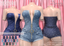 Dynasty TEXTURE - Gabriela DENIM HEART