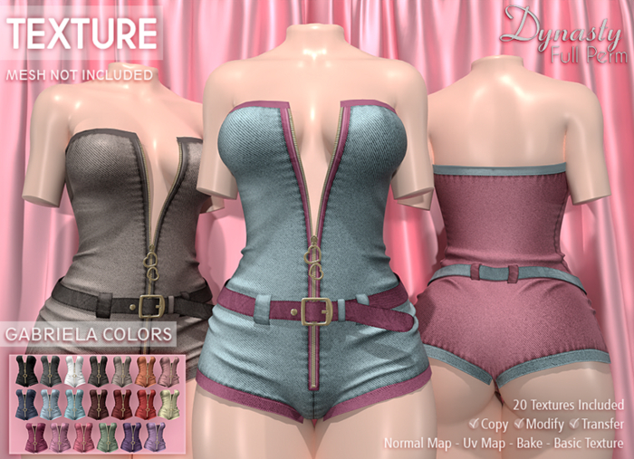 Dynasty TEXTURE - Gabriela COLORS