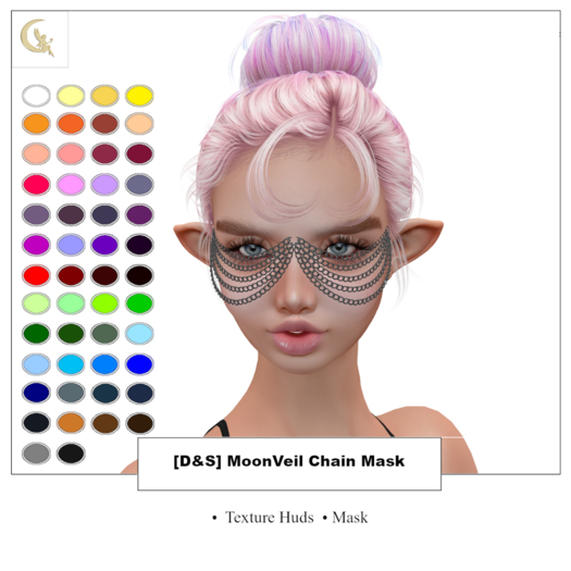 [D&S] MoonVeil Chain Mask