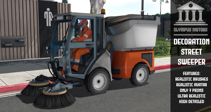 Olympus Motors | Decoration Street Sweeper