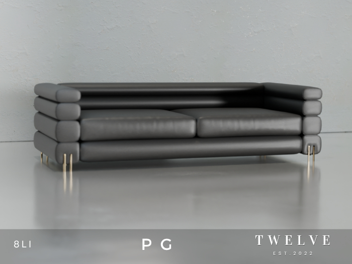TWELVE - Eniola Couch [PG] - Black