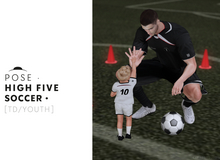 CIELO STUDIO - Pose HIGH FIVE SOCCER (Td/ Youth)