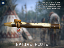 Steamy's PBR Native Flute - 4LI
