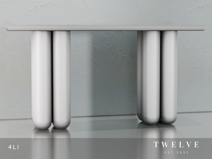 TWELVE - Eniola Console Table - White