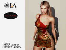 LA-Unpack Clara Dress  Copper