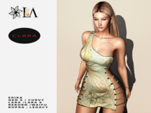 LA-Unpack Clara Dress   light green