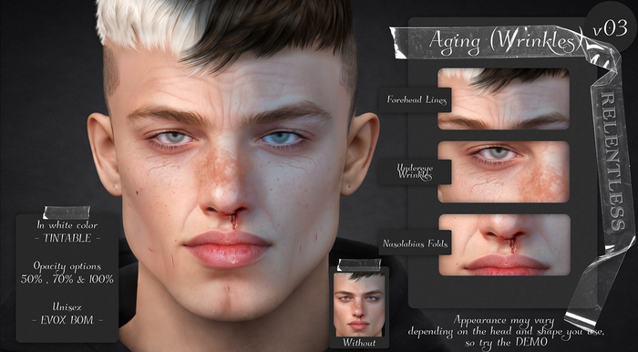 RELENTLESS Aging (Wrinkles) v03
