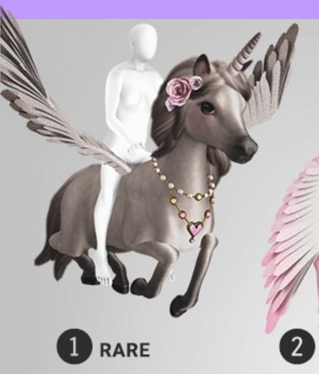 SEmotion Libellune Celestial Unicorn Rideable RARE 01