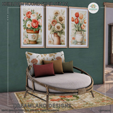 DD Heirloom Round Seat Set-PG