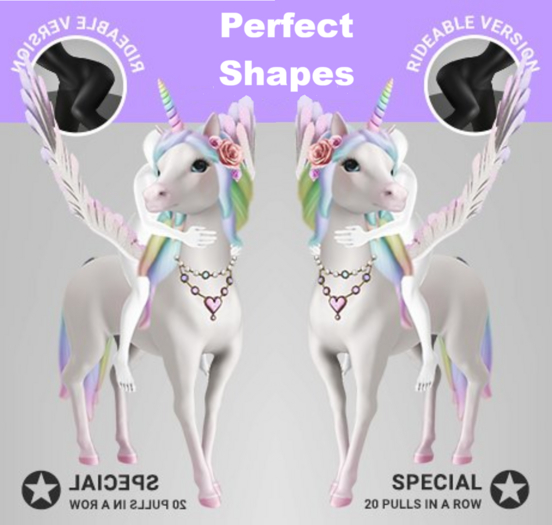 SEmotion Libellune Celestial Unicorn Rideable SPECIAL