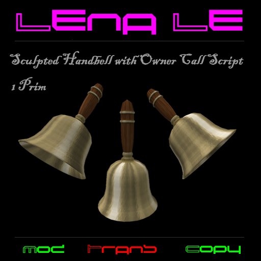 HandBell with Script