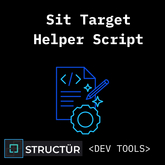 Sit Target Helper Script | STRUCTÜR Dev Tools