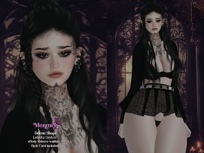 * MONARCH * Delenn Shape Lelutka Ceylon EvoX 4.0