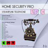 [EPIC Security] Steampunk Telephone (ADD ME)