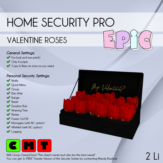 [EPIC Security] Valentine Roses (ADD ME)
