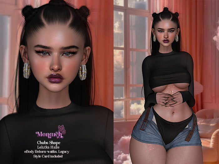 * MONARCH * Chubs Shape Lelutka Halle EvoX 4.0