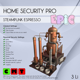 [EPIC Security] Steampunk Espresso Machine (ADD ME)