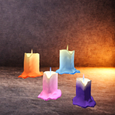 Realistic Candle Collection – Warm Glow Lighting (Single or Set)