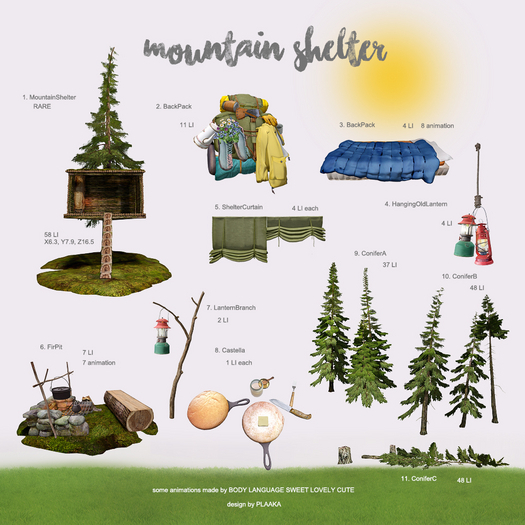 PLAAKA - 1. MountainShelter RARE