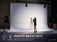 StudioOne - Photography Studio Curved Backdrop