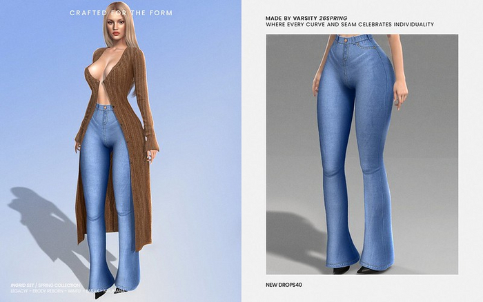[VARSITY] "Ingrid" set - (Deluxe) - Unpack