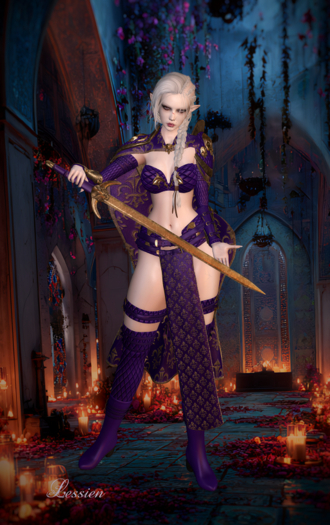 [AD] - Moonlight SET Purple LARA-X complete