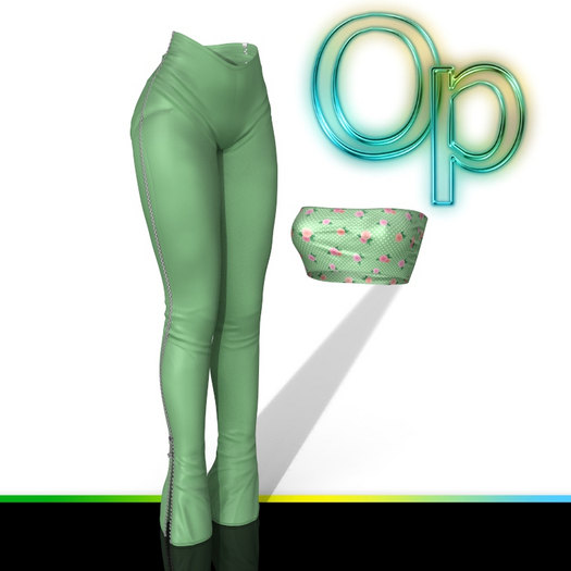 REBORN Zipper Pants Outfit