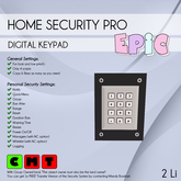[EPIC Security] Digital Keypad (ADD ME)