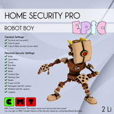 [EPIC Security] Robot Boy (ADD ME)