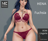 Miamai_Hena Lingerie BOM Fuchsia